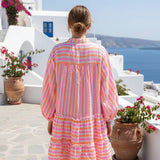 Betty Pink Stripe Dress