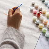 Paint by Numbers - Bowl of Oranges