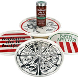 Italians Do It Better  Plate & Sauce Set