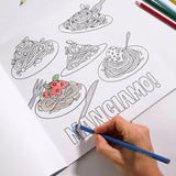 Pasta Lovers - Colouring Book