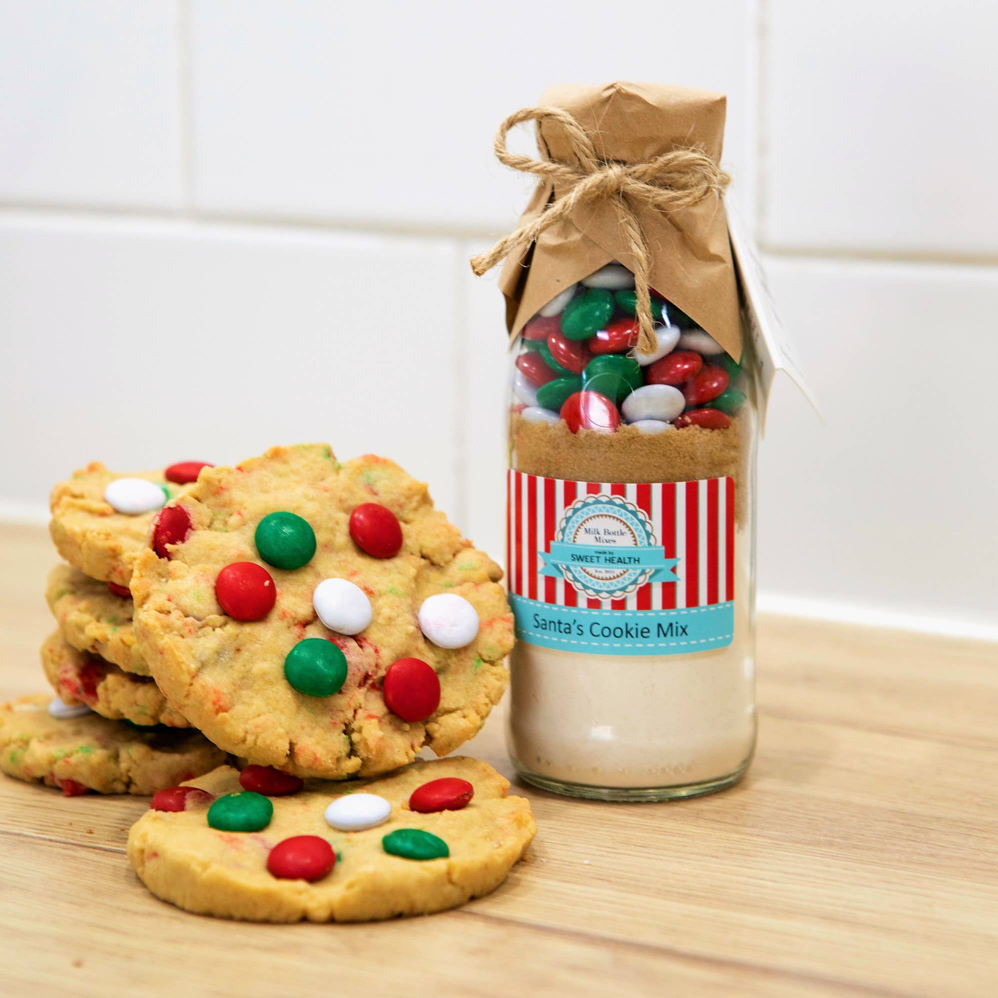 Xmas Gifting - LARGE - S/H Branded Santa's Cookie Mix