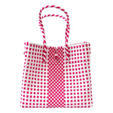 New XLarge Recycled Plastic Woven Tote Bag