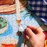 1000 Piece Puzzle - Feast On The Sunlit Terrace