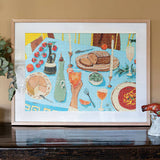 1000 Piece Puzzle - Feast On The Sunlit Terrace