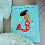 Five Minute Journal - Embroidered Mermaid