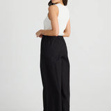 Lana Linen Pant - Black