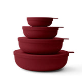 Nesting Bowl 4 Piece Set | Merlot