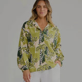 Cliffside Shirt Tropical Deco