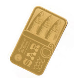 Sardines - Brass Bookmark