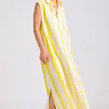 The Sabine Dress - Sunrise Retro Stripe