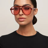 Stevie - Orange Tortoiseshell Otra Eyewear