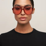 Stevie - Orange Tortoiseshell Otra Eyewear